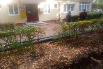 Lucrări la rețeaua de termoficare în zona Piața Mică