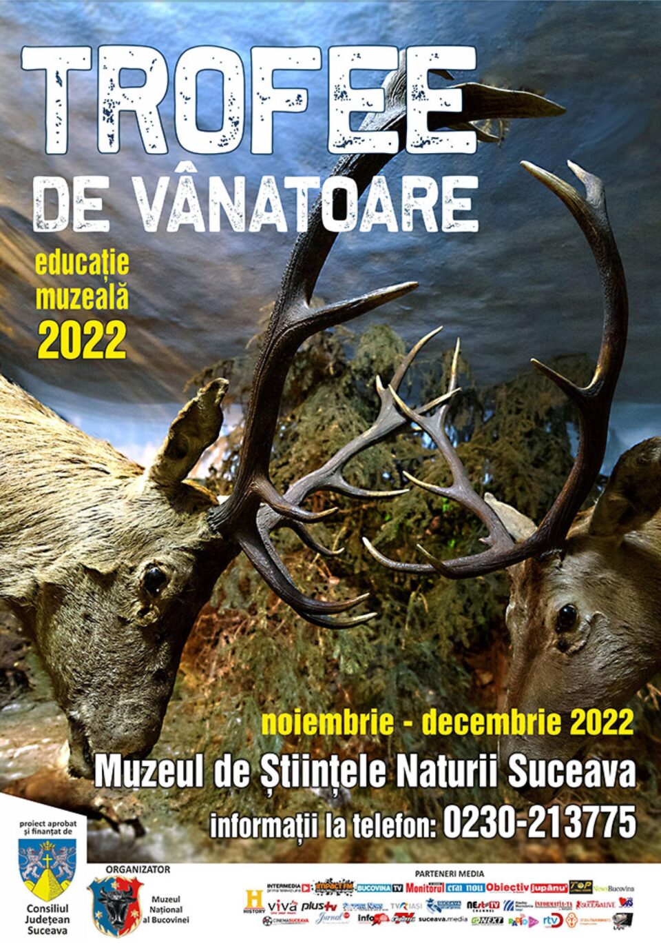 Proiectul educațional „Trofee de vânătoare”, la Muzeul de Științele Naturii