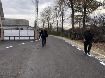 Drumul comunal „la Bădeliță” a fost modernizat