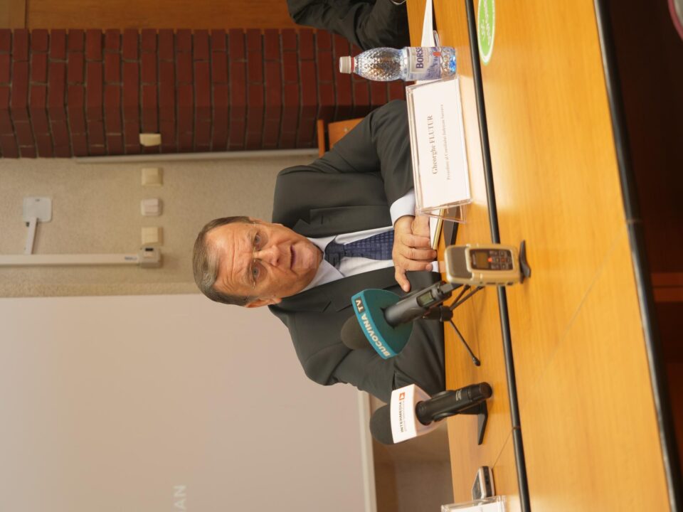 Președintele Consiliului Județean Suceava, Gheorghe Flutur