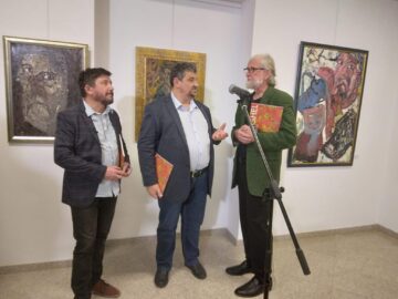 Vernisajul expoziției „Donația” a pictorului Virgiliu Parghel