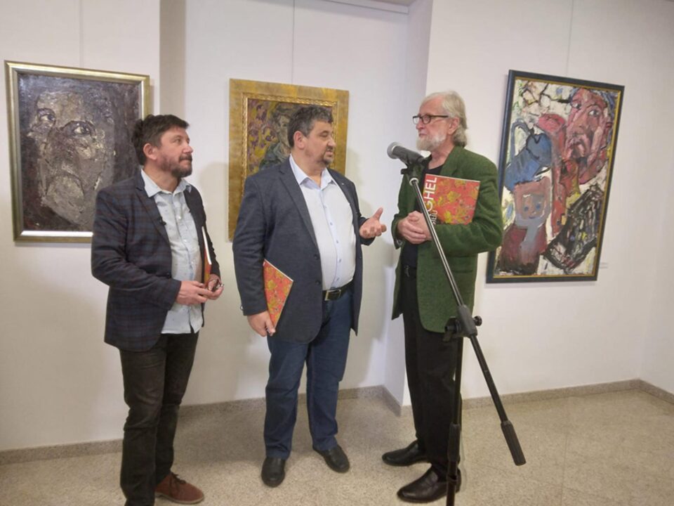 Vernisajul expoziției „Donația” a pictorului Virgiliu Parghel