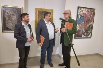 Vernisajul expoziției „Donația” a pictorului Virgiliu Parghel