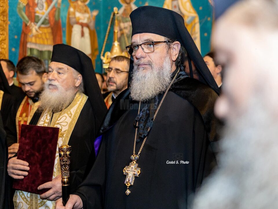 Părintele arhimandrit Irineu Lichi, noul stareț al Mănăstirii Bogdana. Sursa foto Costel S Photo