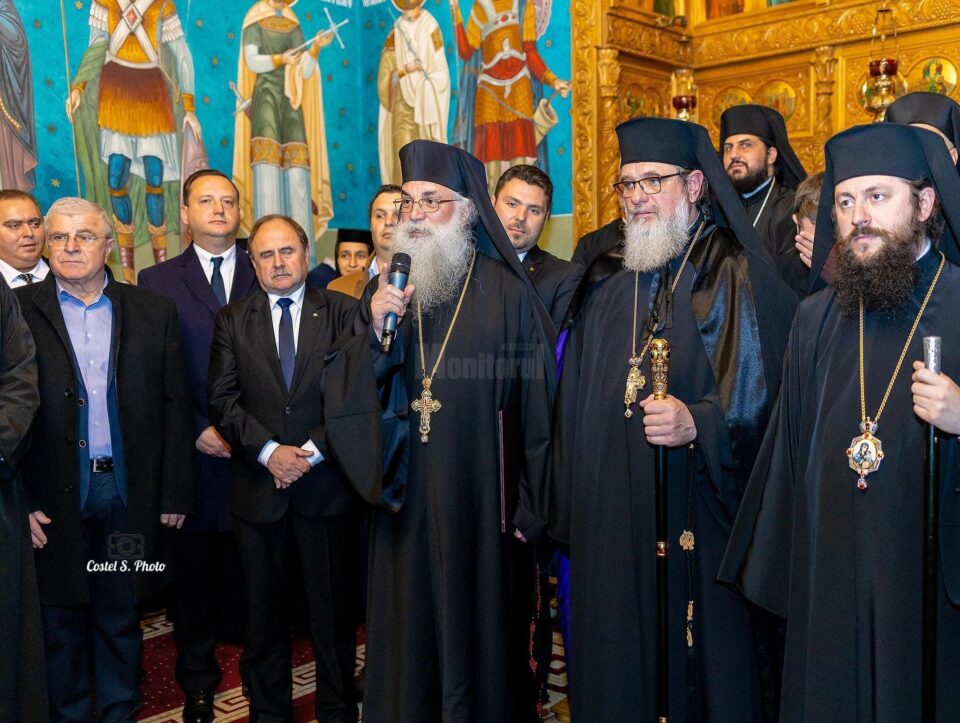 Părintele arhimandrit Irineu Lichi, noul stareț al Mănăstirii Bogdana. Sursa foto Costel S Photo