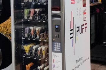 Automatele de țigări electronice erau amplasate în zone intens circulate