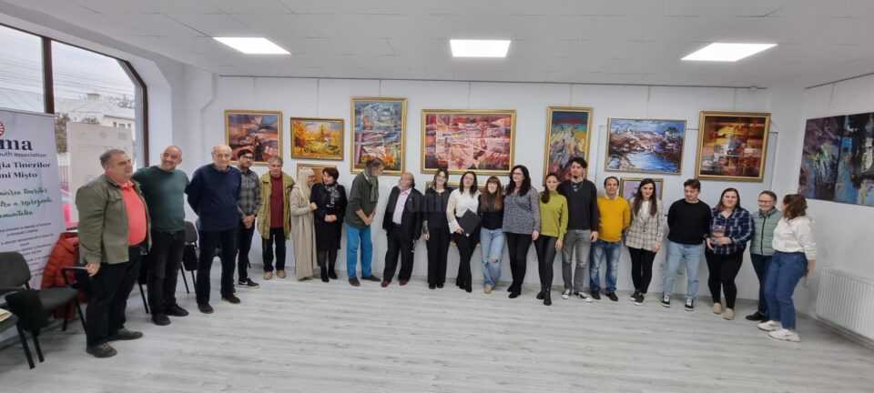 Tablourile realizate de artistul Ștefan Șerban pot fi admirate la Galeria Zamca, până pe 14 noiembrie