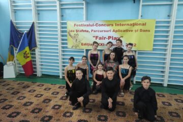 Formația de dans „Adalis” de la Palatul Copiilor a câștigat două locuri I la Festivalul-Concurs Internațional de Ștafete, Parcursuri Aplicative și Dans „Fair-Play”