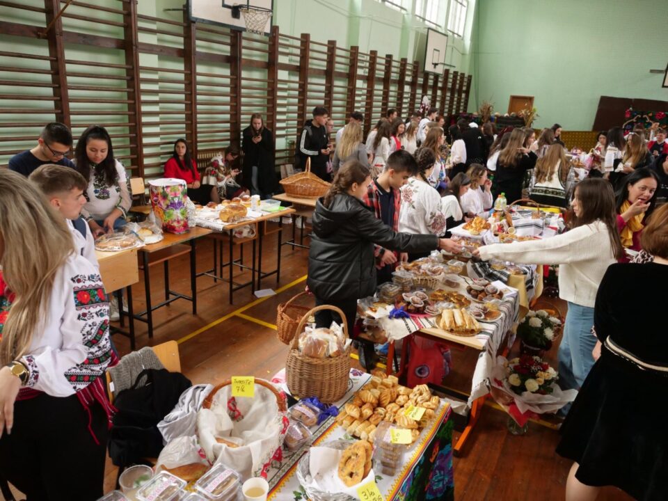 Valorificarea bunătăților în cadrul primei activități a proiectului