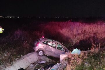 Accident mortal cu o mașină răsturnată pe centura Rădăuțiului