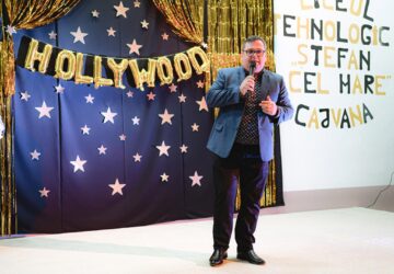 Balul Bobocilor - Liceul Tehnologic „Ștefan cel Mare“, ediția a XV-a, eveniment cu tema „Hollywood” Foto Florin Slevoaca
