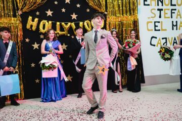 Balul Bobocilor - Liceul Tehnologic „Ștefan cel Mare“, ediția a XV-a, eveniment cu tema „Hollywood” Foto Florin Slevoaca