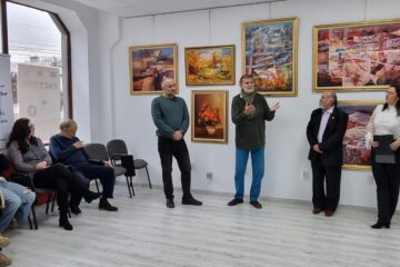 Tablourile realizate de artistul Ștefan Șerban pot fi admirate la Galeria Zamca, până pe 14 noiembrie