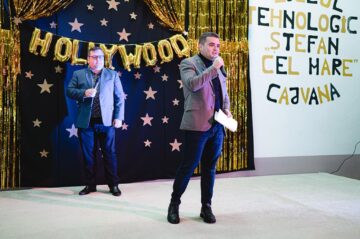 Balul Bobocilor - Liceul Tehnologic „Ștefan cel Mare“, ediția a XV-a, eveniment cu tema „Hollywood” Foto Florin Slevoaca