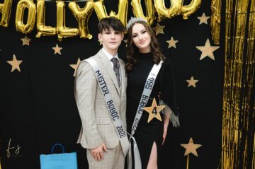 Miss și Mister Boboc, Diana Drăghici și Vasile Sînăucean Foto Florin Slevoaca