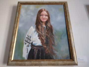 Lucrări realizate in Tabăra de Pictură desfășurată la Putna