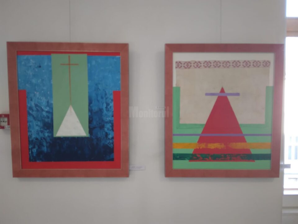 Lucrări realizate in Tabăra de Pictură desfășurată la Putna