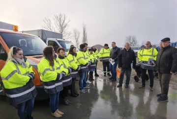 Verificarea în teren, de către conducerea Primăriei Suceava, a pregătirilor făcute de Diasil pentru intervenții pe timp de iarnă la îngheț și deszăpezire 10