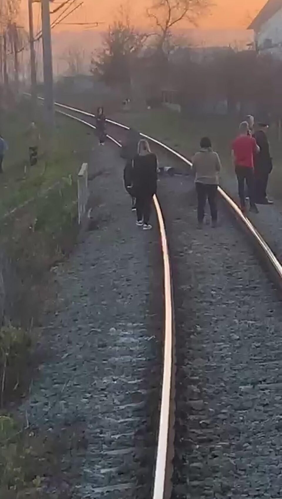 Tragedie pe calea ferată