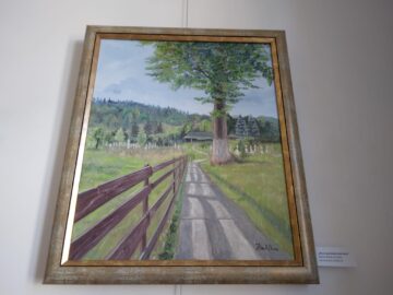 Lucrări realizate in Tabăra de Pictură desfășurată la Putna