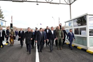 Președintele CJ Suceava și premierii României și Ucrainei