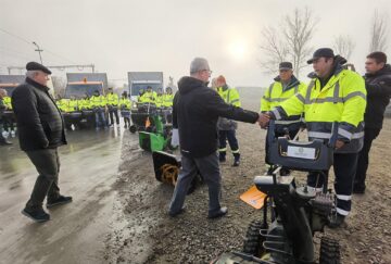 Pregătirile Diasil pentru intervenții pe timp de iarnă la îngheț și deszăpezire, verificate de Primăria Suceava