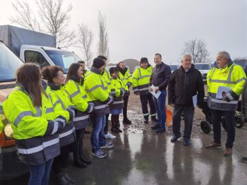 Pregătirile Diasil pentru intervenții pe timp de iarnă la îngheț și deszăpezire, verificate de conducerea Primăriei Suceava