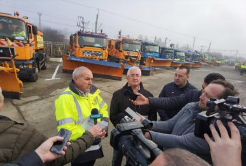 Pregătirile Diasil pentru intervenții pe timp de iarnă la îngheț și deszăpezire, verificate de Primăria Suceava