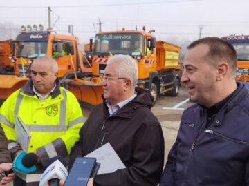 Pregătirile Diasil pentru intervenții pe timp de iarnă la îngheț și deszăpezire, verificate de Primăria Suceava