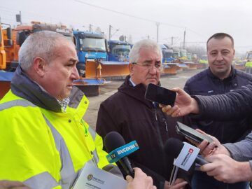 Pregătirile Diasil pentru intervenții pe timp de iarnă la îngheț și deszăpezire, verificate de Primăria Suceava