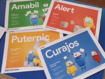 Fii istet pe internet, campanie derulată la Școala Miron Costin