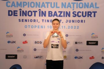 Aissia Prisecariu a dominat Campionatele Naționale de seniori, tineret și juniori în bazin scurt