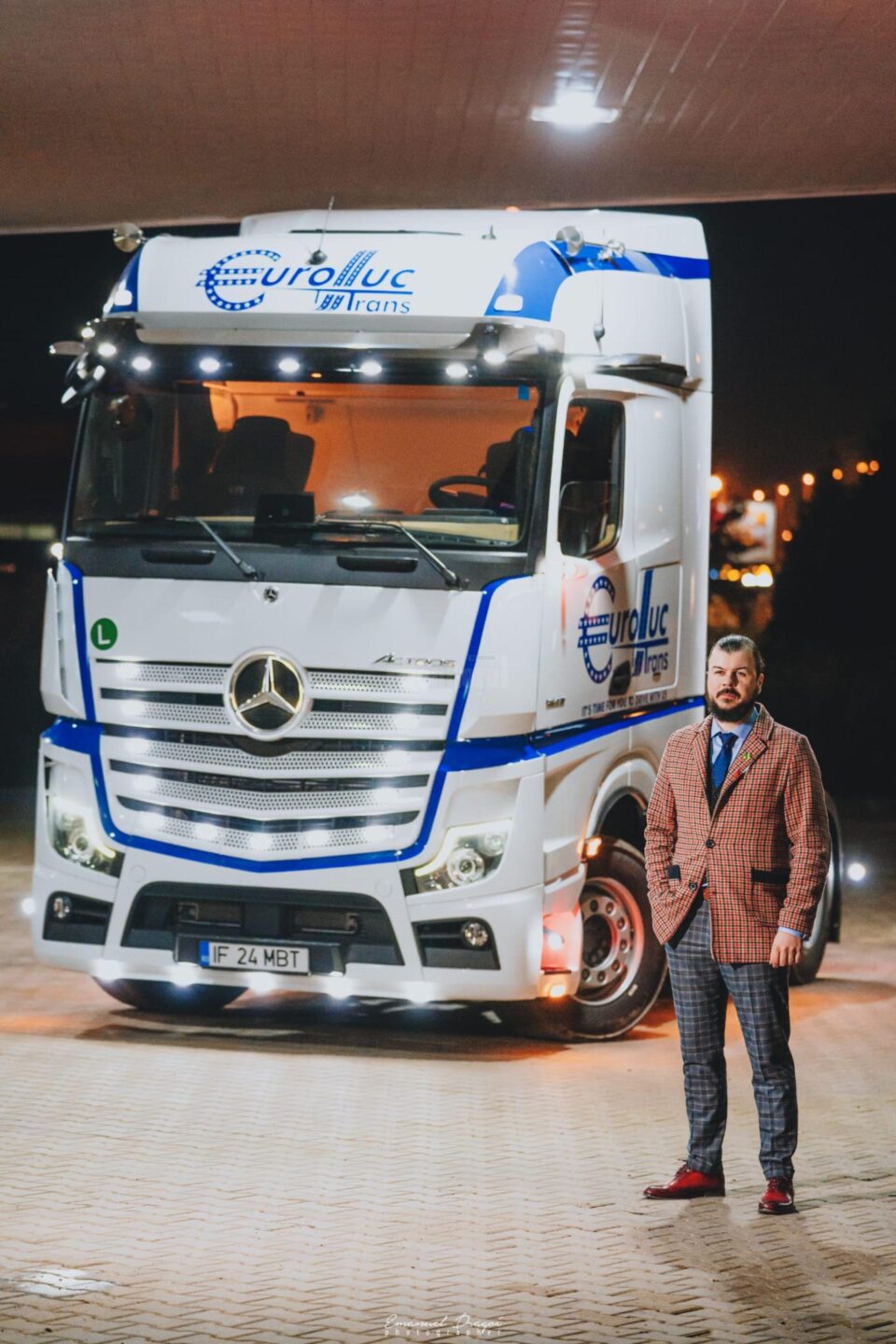 Sergiu Lucan, patronul firmei Euroluc