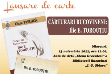 Lansări de carte, la Biblioteca Bucovinei