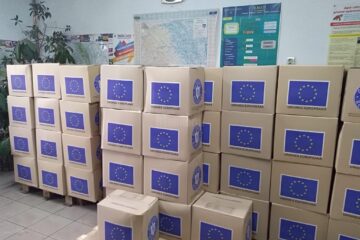 Pachete de alimente finantate de UE pentru nevoiași