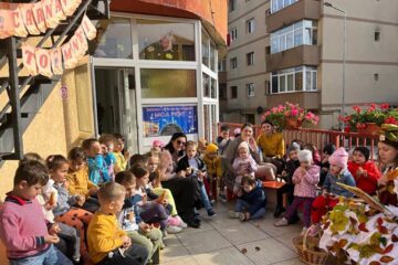 Cei mai mici dintre participanții la Carnavalul Toamnei