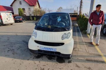 Una dintre mașinile cu care a circulat Cornel Cernoschi