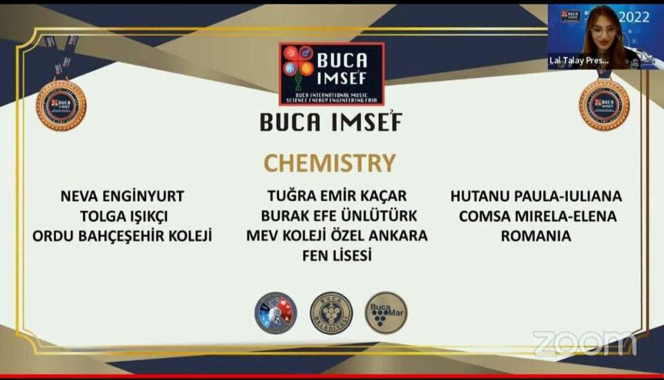 Elevi premiați la concursul BUCA IMSEF, în Turcia