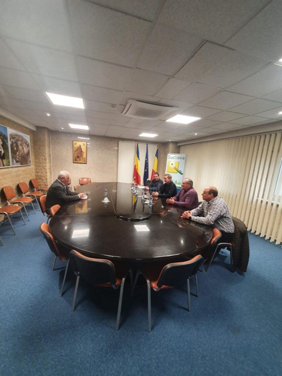 Discuții între conducerea Primăriei Suceava, acționariatul și conducerea societăților care se ocupă de producerea, transportul și distribuția energiei termice 2
