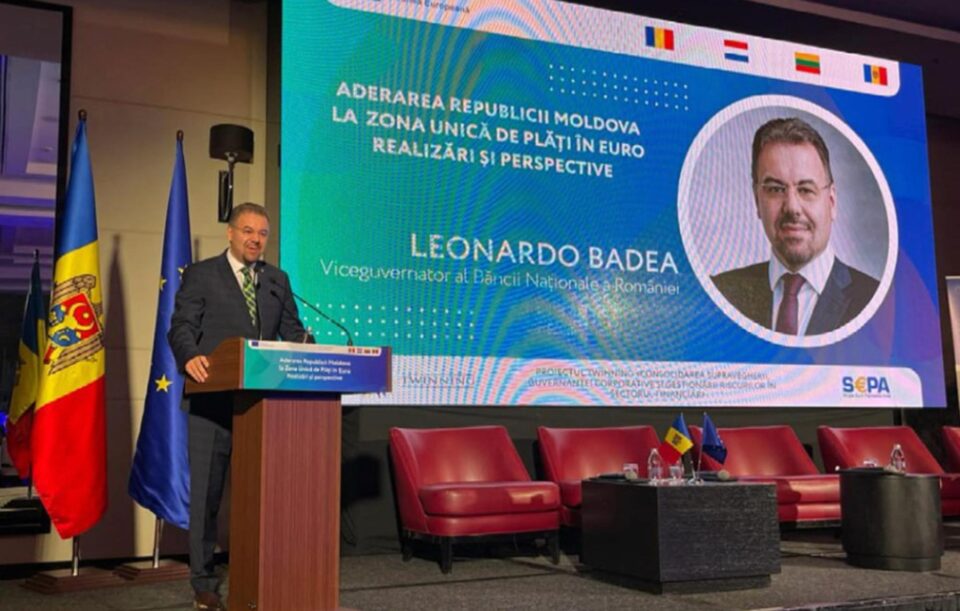 Leonardo Badea (BNR): 30 de ani de strânsă colaborare instituțională bilaterală între Banca Națională a României și Banca Națională a Republicii Moldova privind parteneriatele strategice Leonardo Badea (BNR): 30 de ani de strânsă colaborare instituțională bilaterală între Banca Națională a României și Banca Națională a Republicii Moldova privind parteneriatele strategice