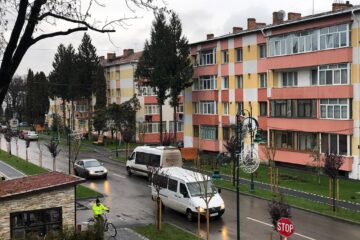 Pregătiri pentru sărbătorile de iarnă în zona centrală a municipiului