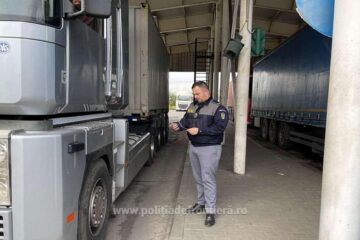 Ucrainean prins la intrarea în România cu un permis de conducere nepotrivit