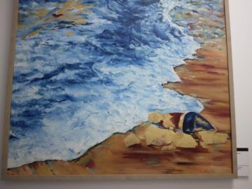 vernisajul expoziției de pictură „Și povestea lor cine o spune?”, de Iolanda Bădăluță