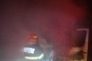 Incendiu autoutilitară