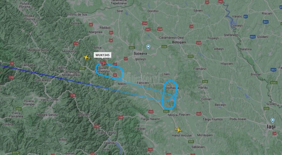 Mai multe avioane care trebuiau să aterizeze la Suceava au fost redirecționate către aerporturile din Cluj și Iași