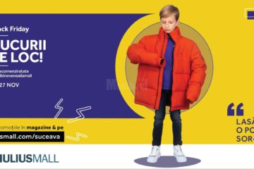 Ultimul weekend cu „Bucurii pe loc” și reduceri de până la 70%, la Iulius Mall Suceava!