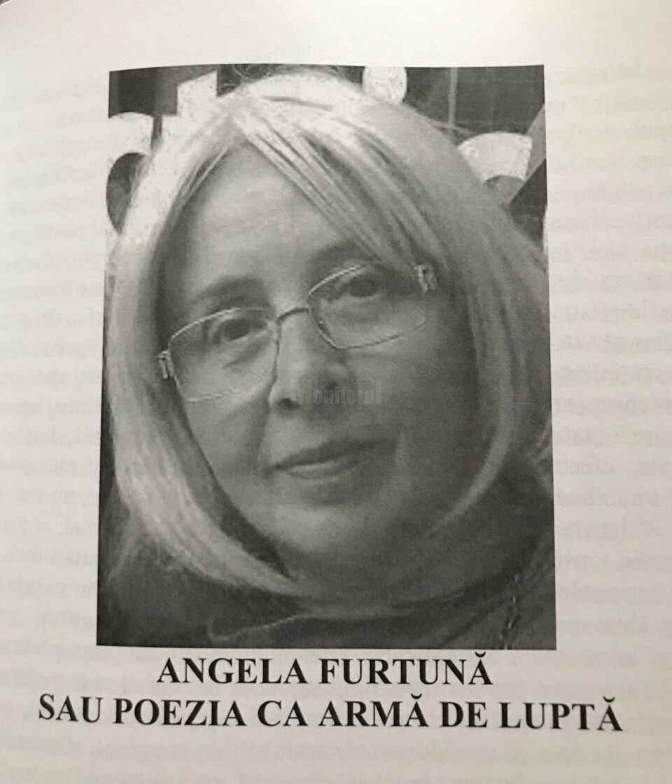 Scriitoarea Angela Furtună a fost inclusă în opul enciclopedic „Un veac de poezie românească – Panoramă critică și antologică a literaturii române” Scriitoarea Angela Furtună a fost inclusă în opul enciclopedic „Un veac de poezie românească – Panoramă critică și antologică a literaturii române”