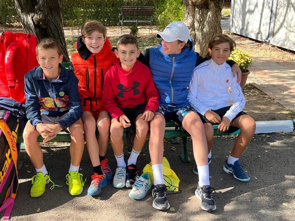 U13 - David Cercel, Patrick Bolduț, David Arcip, Lucas Miloș și Andrei Radu