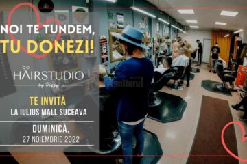 „Noi tundem gratis, tu donezi!”, campanie de caritate organizată duminică în incinta Iulius Mall Suceava