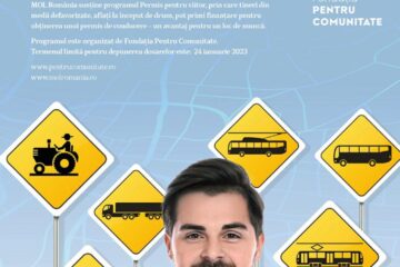 Școală de șoferi gratuită pentru tinerii din medii dezavantajate